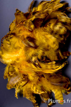 Poule - 5-9 cm - jaune-brun 